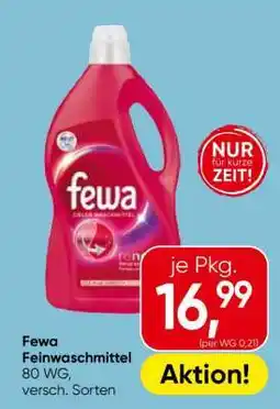 Eurospar Fewa Feinwaschmittel Angebot