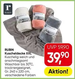 Eurospar RUBIN Kuscheldecke XXL Angebot