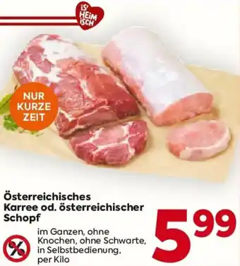 Österreichisches Karree od. österreichischer Schopf