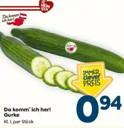 Billa Da komm' ich her! Gurke Angebot