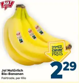 Billa Ja! Natürlich Bio-Bananen Angebot