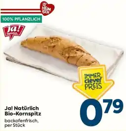 Billa Ja! Natürlich Bio-Kornspitz Angebot