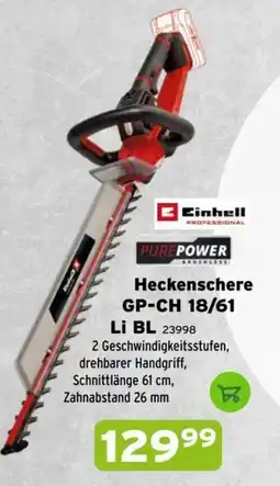Salzburger Lagerhaus Einhell Heckenschere GP-CH 18/61 Angebot