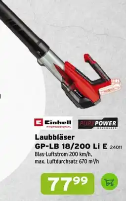 Salzburger Lagerhaus Einhell Laubbläser GP-LB 18/200 Li E Angebot
