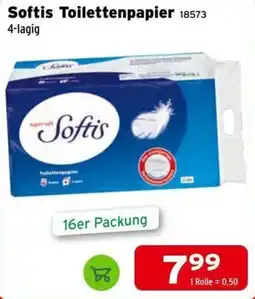Salzburger Lagerhaus Softis Toilettenpapier Angebot