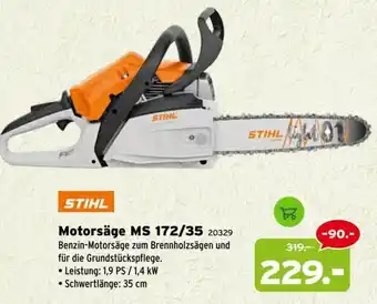STIHL Motorsäge MS 172/35