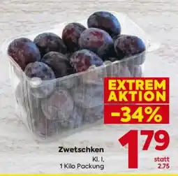 Billa Zwetschken Angebot