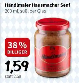 Der Grissemann Händlmaier Hausmacher Senf Angebot