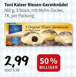 Der Grissemann Toni Kaiser Riesen-Germknödel Angebot