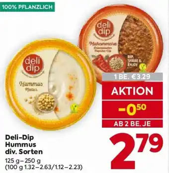 Billa Deli-Dip Hummus Angebot