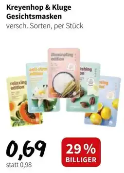 Der Grissemann Kreyenhop & Kluge Gesichtsmasken Angebot