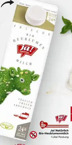Billa Ja! Natürlich Bio-Heublumenmilch Angebot