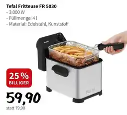 Der Grissemann Tefal Fritteuse FR 5030 Angebot