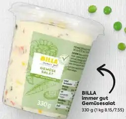 Billa BILLA immer gut Gemüsesalat Angebot