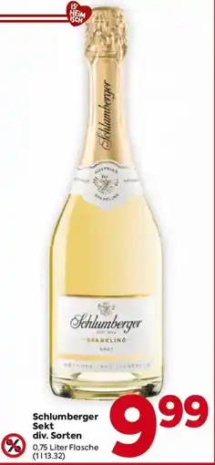 Billa Schlumberger Sekt Angebot