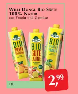 Winkler Markt Willi Dungl Bio Säfte Angebot