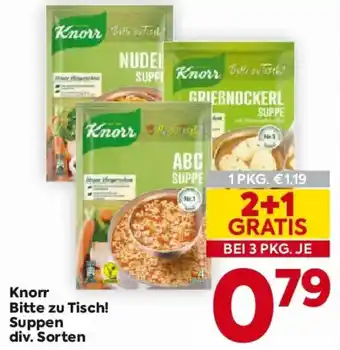 Billa Knorr Bitte zu Tisch! Suppen Angebot