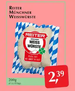 Winkler Markt Reiter Münchner Weisswürste Angebot