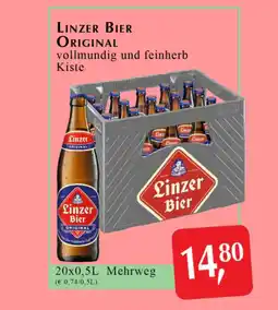 Winkler Markt Linzer Bier Original Angebot