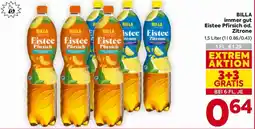 Billa BILLA immer gut Eistee Pfirsich od. Zitrone Angebot