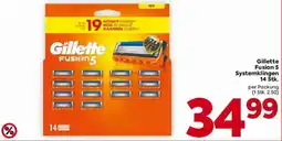Billa Gillette Fusion 5 Systemklingen Angebot
