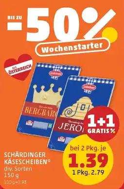 PENNY Schärdinger Käsescheiben Angebot