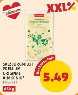PENNY Salzburgmilch Premium Original Almkönig Angebot