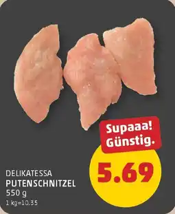 PENNY Delikatessa Putenschnitzel Angebot