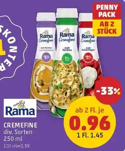 PENNY Rama Cremefine Angebot