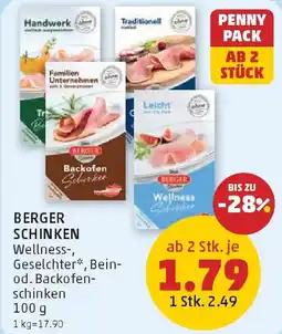 PENNY Berger Schinken Angebot