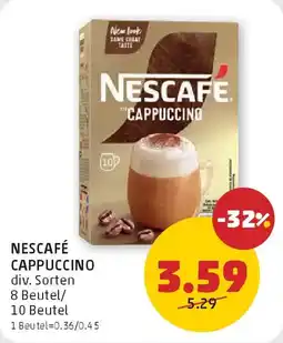 PENNY Nescafé cappuccino Angebot