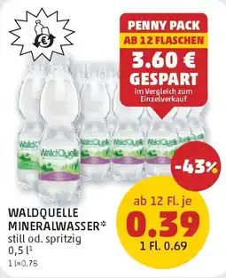 PENNY Waldquelle mineralwasser Angebot