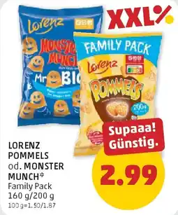 PENNY Lorenz pommels od. monster munch Angebot