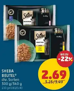 PENNY Sheba beutel Angebot