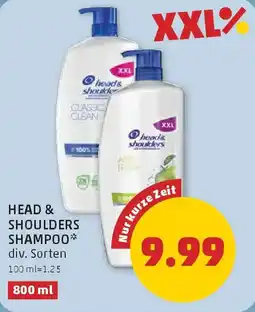 PENNY Head & shoulders shampoo Angebot