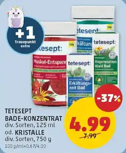 PENNY Tetesept bade-konzentrat od. kristalle Angebot