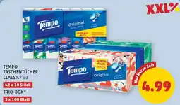 PENNY Tempo taschentücher classic Angebot