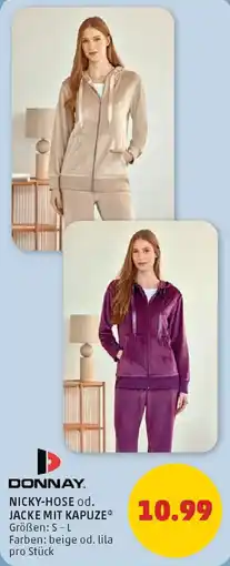 PENNY Donnay nicky-hose od. jacke mit kapuze Angebot