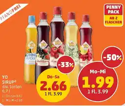 PENNY YO Sirup Angebot