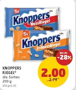 PENNY Knoppers Riegel Angebot