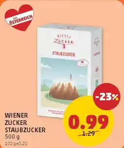 PENNY Wiener Zucker Staubzucker Angebot