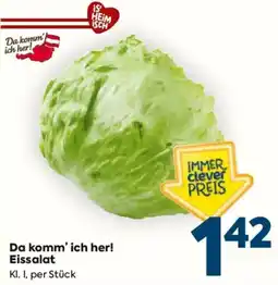 Billa Da komm' ich her! Eissalat Angebot