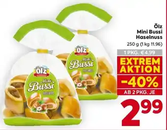 Billa Ölz Mini Bussi Haselnuss Angebot