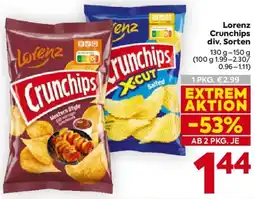 Billa Lorenz Crunchips Angebot