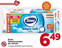 Billa Zewa Toilettenpapier Angebot