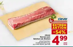 Billa clever Karree zum Selchen od. Braten Angebot