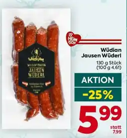 Billa Wüdian Jausen Wüderl Angebot