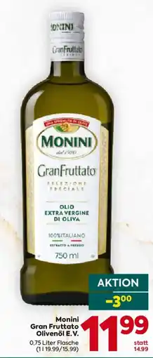 Billa Monini GranFruttato Olivenöl E.V. Angebot