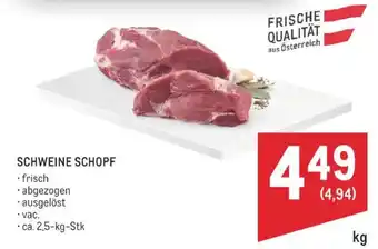 Schweine Schopf