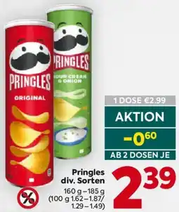 Billa Pringles Angebot